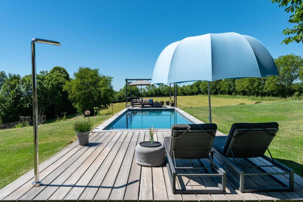 Maison De La Bonne Vie Therondels ภายนอก รูปภาพ
