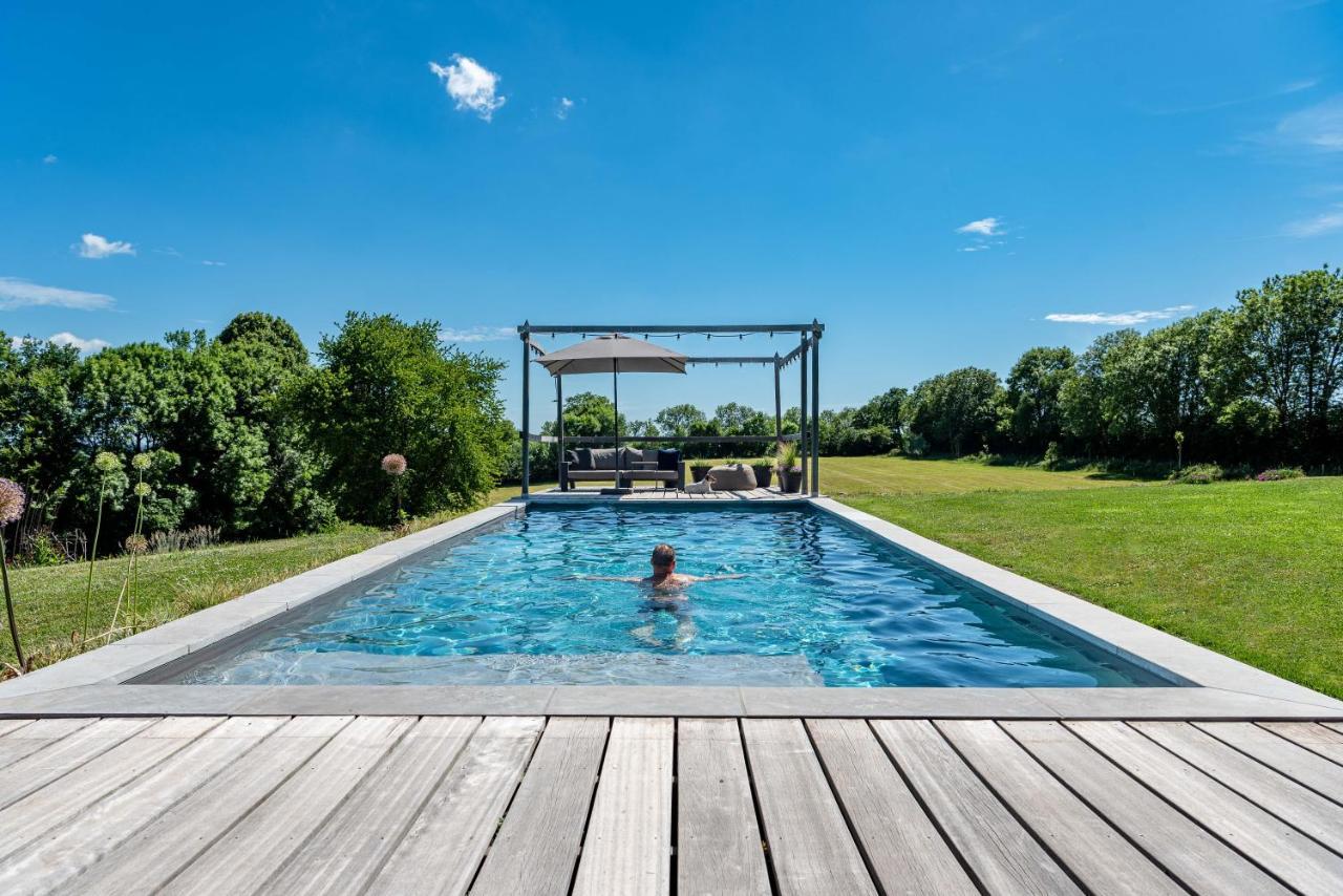 Maison De La Bonne Vie Therondels ภายนอก รูปภาพ